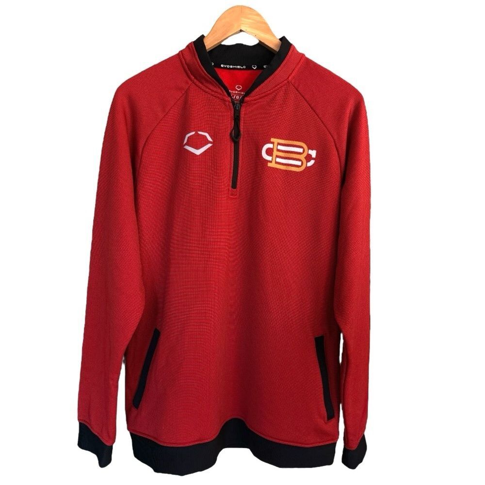 Evoshield Red Fleece With Pockets Men’s Size Large